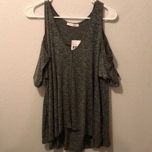 Lush off the shoulder shirt